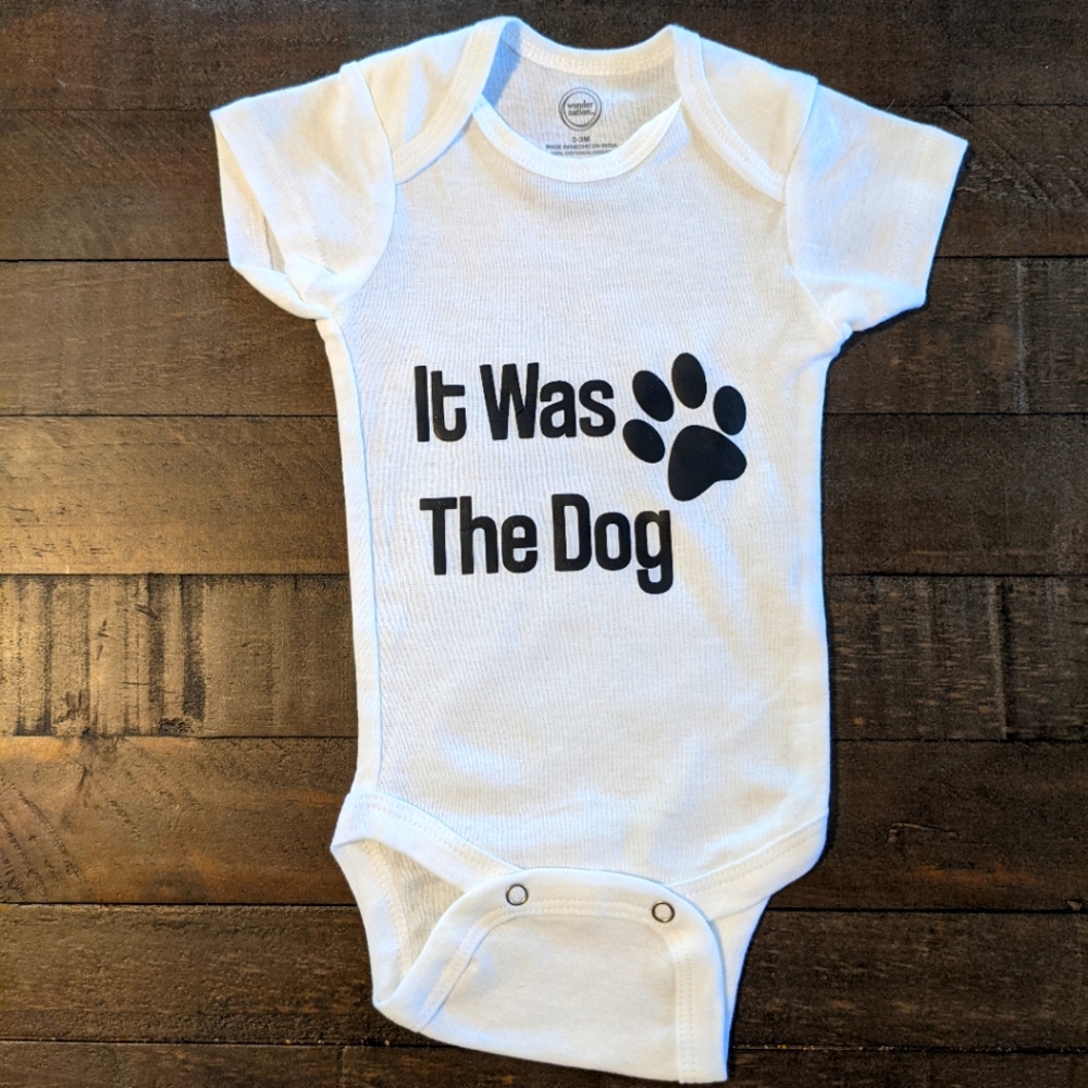 It Was The Dog Onesie - Picture 1 of 1